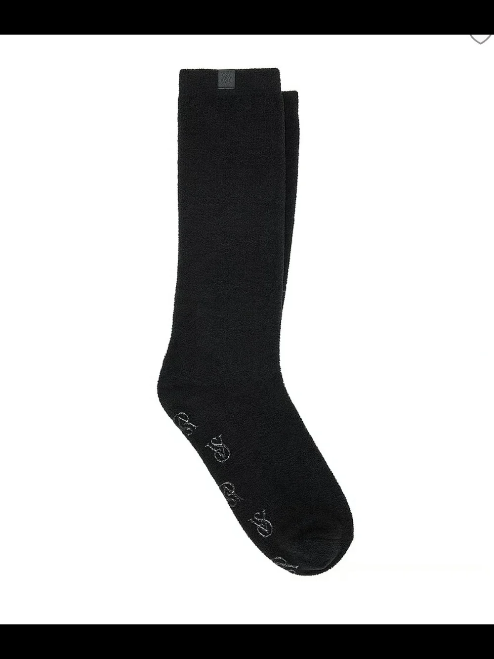 Black Grip Cozy Fuzzy Socks